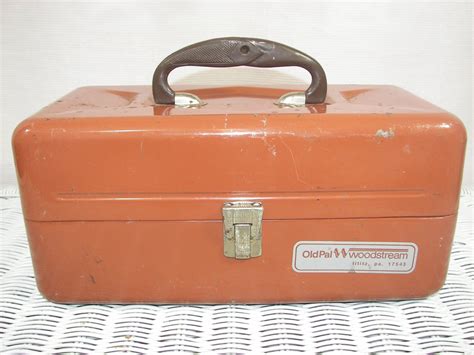 vintage metal pocket tackle box|small tackle box for fishing.